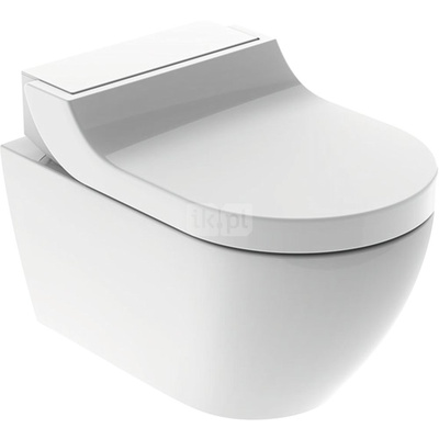 Urządzenie WC z funkcją higieny intymnej Geberit AquaClean Tuma Comfort, wisząca miska WC: Miska ustępowa: biały / KeraTect, Panel dekoracyjny: biały