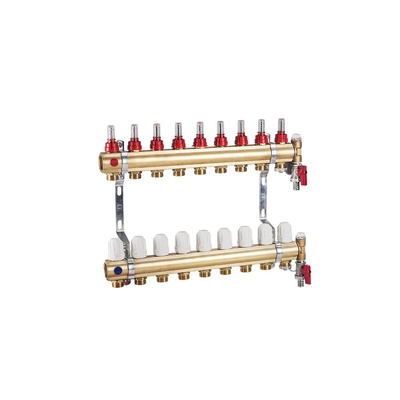 PHA-107/1 4-obwodowy PN6 Rozdzielacz CuZn