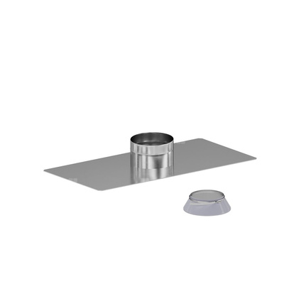 Przejście dachowe nierdzewne DN150mm + OPD