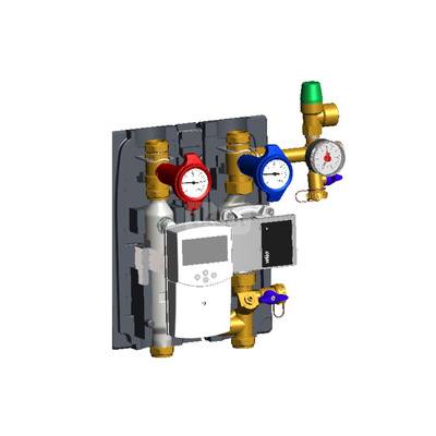 Solarna grupa pompowa, pompa 130mm, z separatorem powietrza i sterownikiem solarnym FBS8010CE2-16 UPM3 15-75