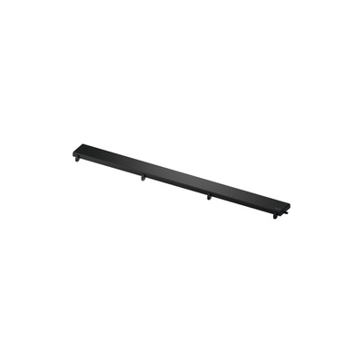 TECEdrainline - ruszt prosty ''steel'' 1200 mm, czarny matowy