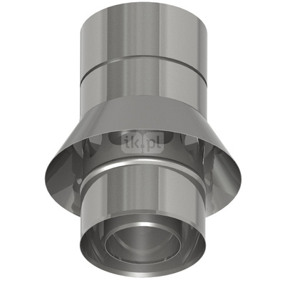 Przejście TWIN na DWECO 2.0 i zasysem powietrza fi80mm