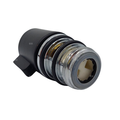 Przełącznik funkcji do baterii wannowej Neri/ Hurin, czarny