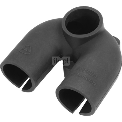 Osłona akustyczna do trójnika ściennego typu U - 16-20