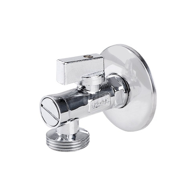 Zawór kulowy PERFEXIM PHA-012 mosiądz chromowany, PN16 1/2'' x 3/4'' GZ, uchwyt: dźwignia