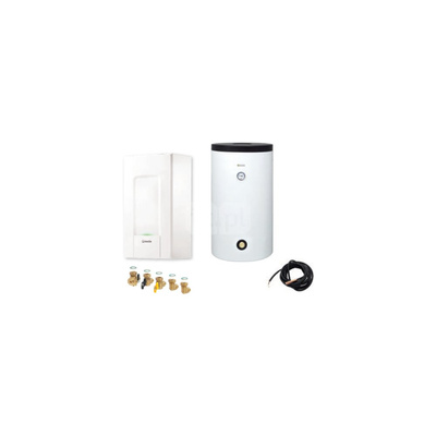 Pakiet - Kocioł gazowy jednofunkcyjny BERETTA Mynute X 20R p kondensacyjny wiszący 21.3 kW + Zasobnik c.w.uIdra 100 SV