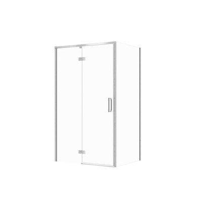 SET C122 KABINA LARGA ZAWIAS LEWA CHROM 120X80X195 SZK TRANS WIR