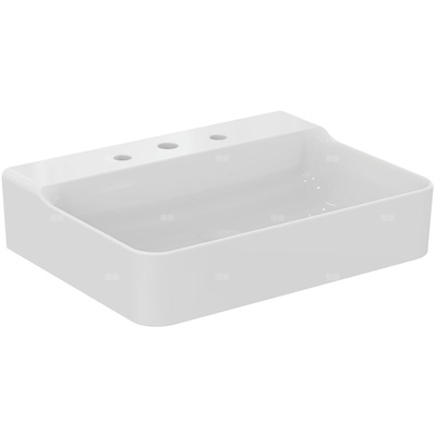 CONCA Umywalka 60 3TH NOF GRINDED WHT IP