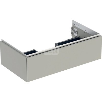 Szafka pod umywalkę Geberit ONE, z jedną szufladą: Szerokość umywalki=90cm, Greige / Lakierowany matowy