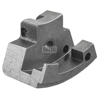 Element zamykajający zmontany