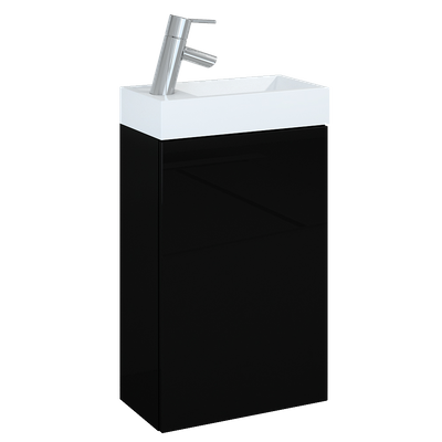 YOUNG BASIC SZAFKA 40 1D + UMYWALKA BLACK HG