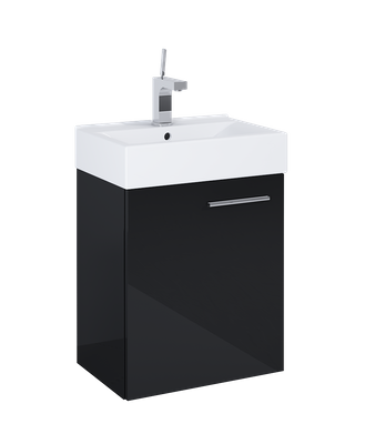 ELITA SET TINY 45 1D BLACK HG PDW SZAFKA 45 + UMYW