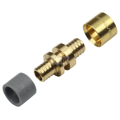 Łącznik mosiężny ultraLINE/Push - 16x2.2/14x2.0