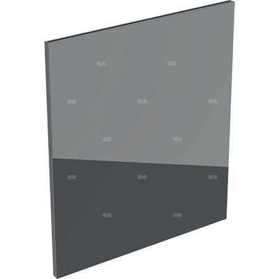 Front szuflady (2 szt.) do szafki bocznej GEBERIT Acanto, kol. lava szkło