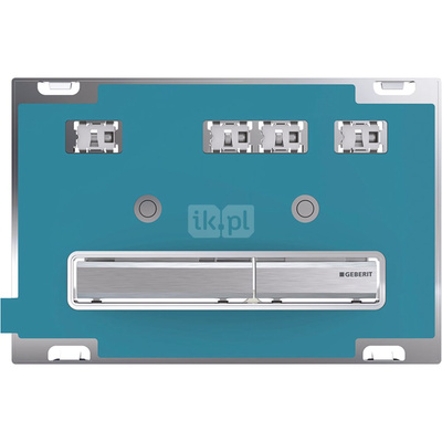 Przycisk uruchamiający Geberit Sigma50, przedni, uniwersalny, prostokątny