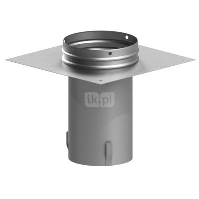 Płyta dachowa przepustowa JEREMIAS ZU10275 fi 140 mm stal nierdzewna