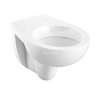 Wisząca miska WC Koło Rekord, lejowa: Biały