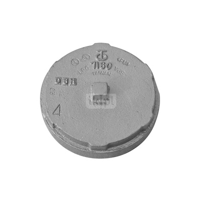 Zaślepka ocynkowana Groove - 88.9