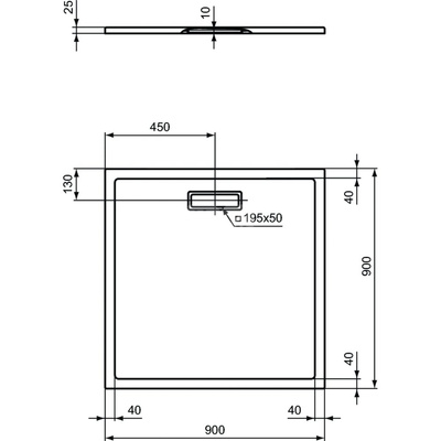 ULTRAFLAT NEW BRODZIK 90X90 KWAD. SILK