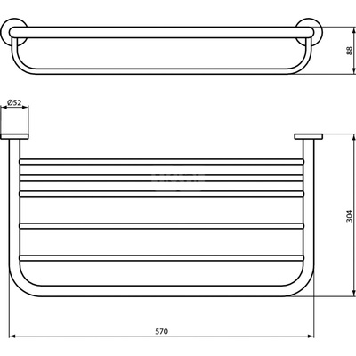 IOM PÓŁKA NA RĘCZNIKI