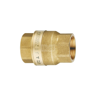 Zawór zwrotny HERZ DN 15 GW PN 25 max. 100'C ze sprężyną zamykającą