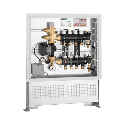 Zespół regulacyjny (z technopolimeru) - regulacja stałotemperaturowa 7 wyjść, O3/4" bez skrzynki