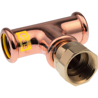 Trójnik GW Copper Gas - 15 Rp1/2"