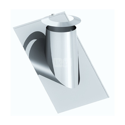 Przejście przez dach 36st. - 45st. (stal nierdzewna) fi100/150mm