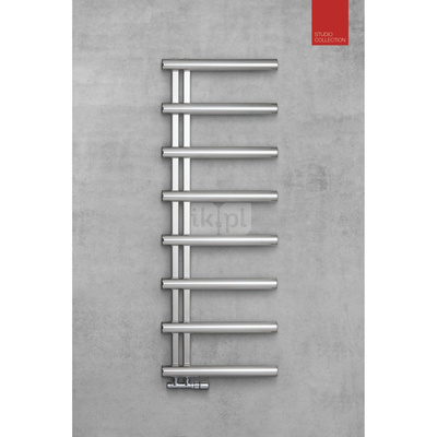 Grzejnik drabinkowy ZEHNDER Chime, wym. 1000 x 500 mm, kolor inox, moc 276W