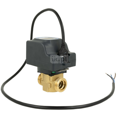 2-drogowy zawór strefowy AZV 453, DN20, G1'', Kvs 10, 230 V AC, NO