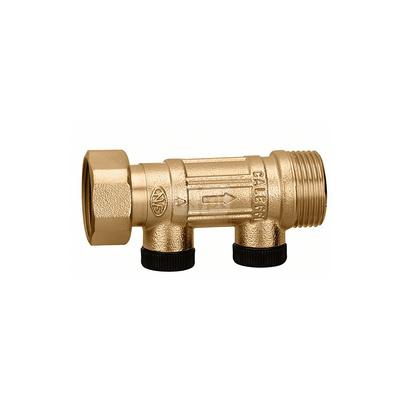 Zawór antyskażeniowy typu EA. Z możliwością nadzoru. Przyłącza z gwintem zewnętrznym. DN 15 Nakrętka - przyłącza z gwintem zewnętrznym 3/4” GW x 3/4” GZ