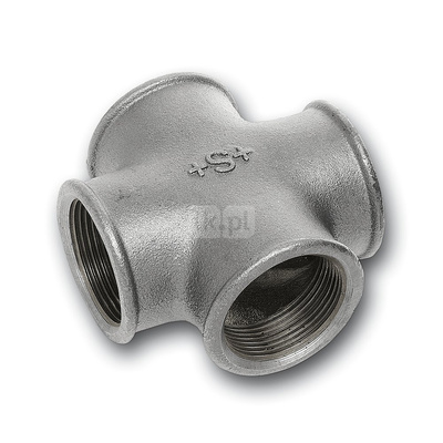 Czwórnik SANHA 180# żeliwo ocynk 1/4'', GW