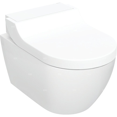Urządzenie WC z funkcją higieny intymnej Geberit AquaClean Tuma Comfort, wisząca miska WC: Miska ustępowa: biały / KeraTect, Panel dekoracyjny: biały