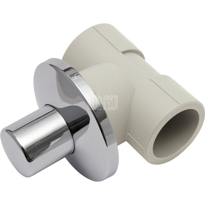 Zawór grzybkowy podtynkowy z maskownicą PP-R - 32