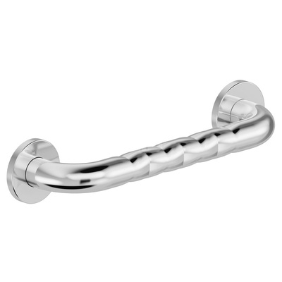 Poręcz ścienna Koło Lehnen Funktion, prosta, L30cm, stal nierdzewna falista