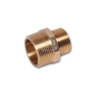 Nypel SANHA 531 redukcja, mosiądz, 1'' x 2'' (GZ)