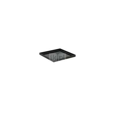 SOLOS UMYWALKA KWADRAT. GLOSSY BLACK