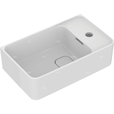 STRADA II Umywalka 45 WHT IP 1TH prawa