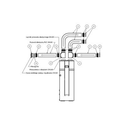 Zestaw wentylacyjny pompy ciepła rozszerzony