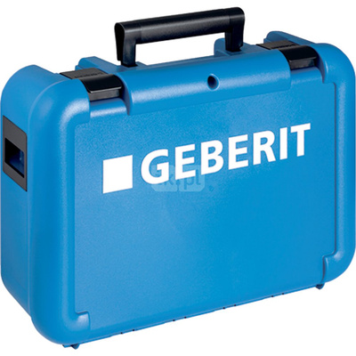 Walizka do gradownika RE1 GEBERIT, kolor niebieski 350 mm x 160 mm x 510 mm