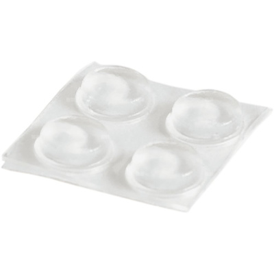 Zestaw odbojników Geberit Smyle Square (4 szt.): d=9.5mm