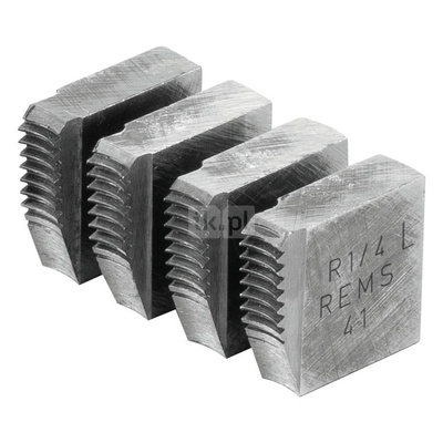 Noże gwintujące R 1/4 LH, Zestaw