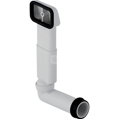 Przelew Geberit, odpływ poziomy, do odpływu zlewowego