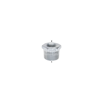 Złącze UNIPAK GEBO Fitting redukcja, żeliwo (ocynk), 2'' x 1'' (GZ x GW)