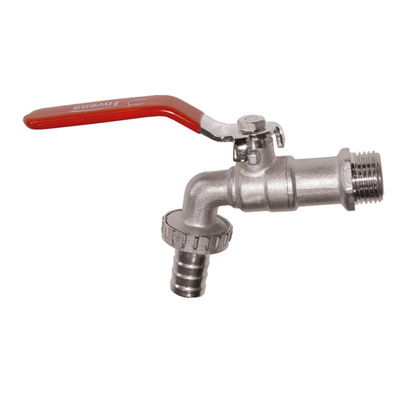 Kran czerpalny kulowy z końcówką do węża