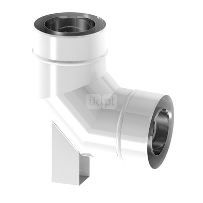 Kolano 87st. fi100/150mm z podporą ekonomic, z uszczelką