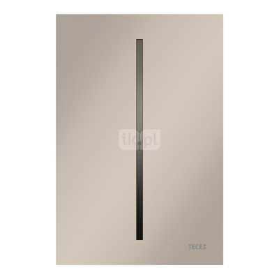 TECEfilo - Elektroniczny mechanizm spłukujący, do pisuaru U2, z powłoką Fenix, beż szary (Beige Arizona)