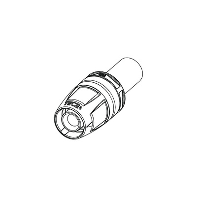 Przejście TECE logo redukcja, brąz, 20 mm x 18 mm (zw x końcówka wtykowa)