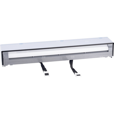 Pokrywa spłuczki do modułu sanitarnego Geberit Monolith Plus do WC: Czarny chrom / Aluminium szczotkowane, Napięcie robocze=4.1V DC