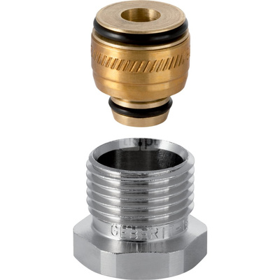 Złączka Geberit MeplaTherm do zaworów d16x1/2", typ Heimeier
